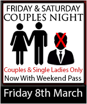 Couples Weekend (Fri) details and tickets